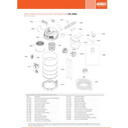 Wallpro Castor Wheel DE-118M
