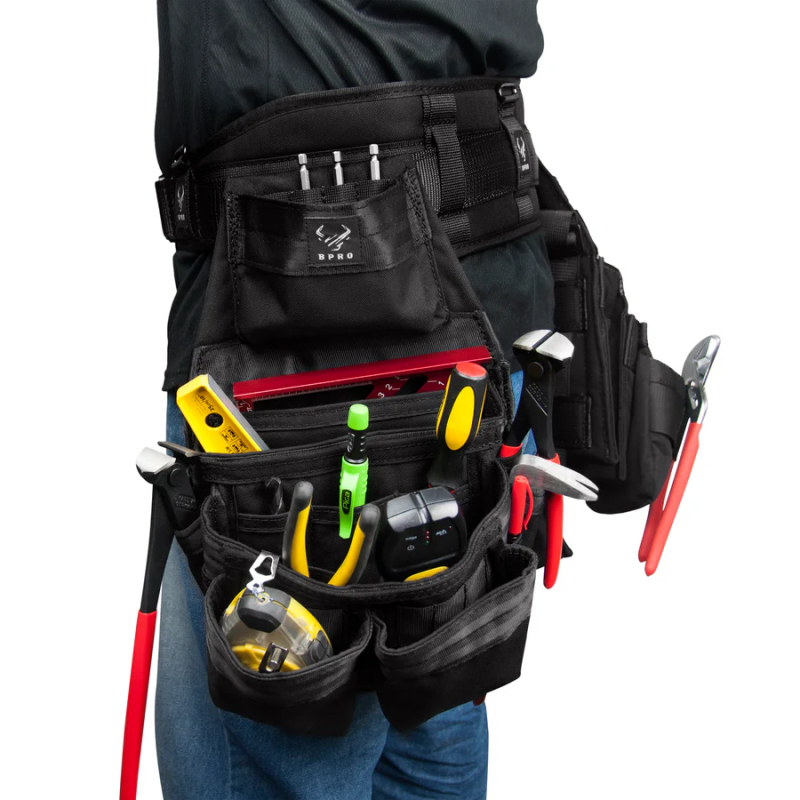 Buildpro Cordura LHR Framer Elite Tool Apron - Left Hand Large LCSLHR-L-L