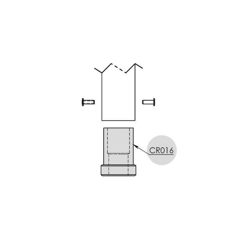 CR016 Handle End