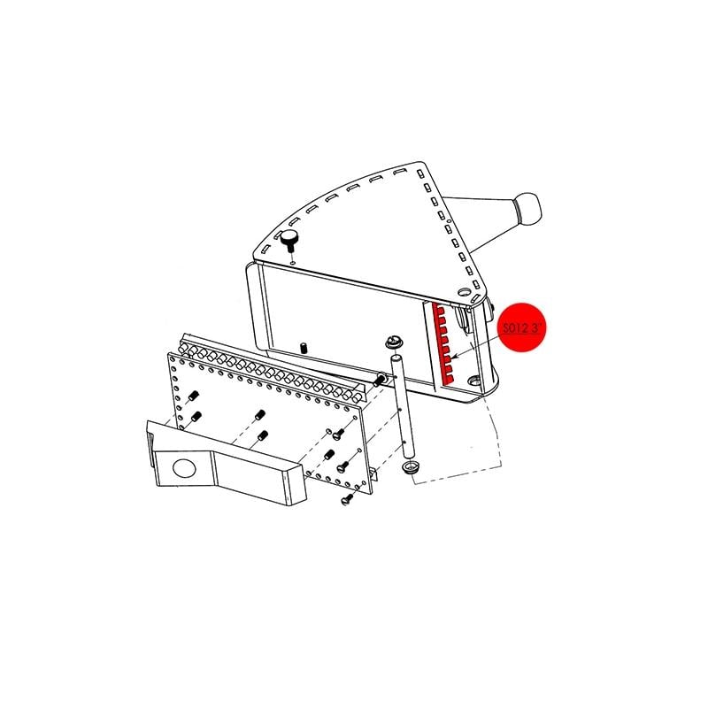 S012-75 Axle Wiper 75mm 3"