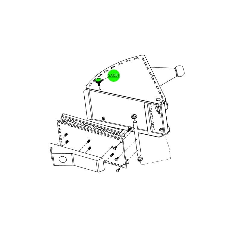 SA051 -2PK Thumb Screw 2Pkt TapePro