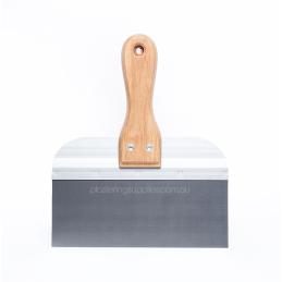 Taping Knife Wooden Handle Stainless Steel Full Set