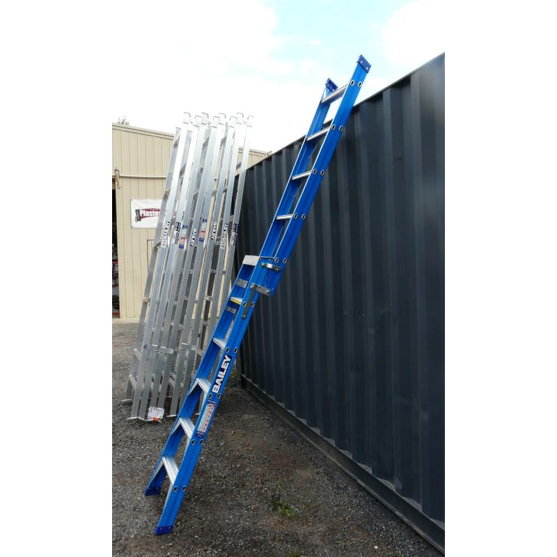 Bailey 2.4m 4.4m 120kg Dual Purpose Ladders Fibreglass RFDP8