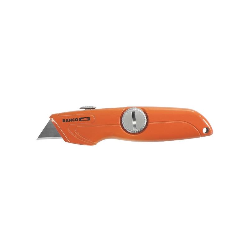 Bahco KGRU-02 Retractable Utility Knife Comes with 3 Blades