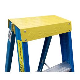 Bailey Ladders Fibreglass 150Kgs Single Sided Step Ladder 90cm 3 Step RFSS