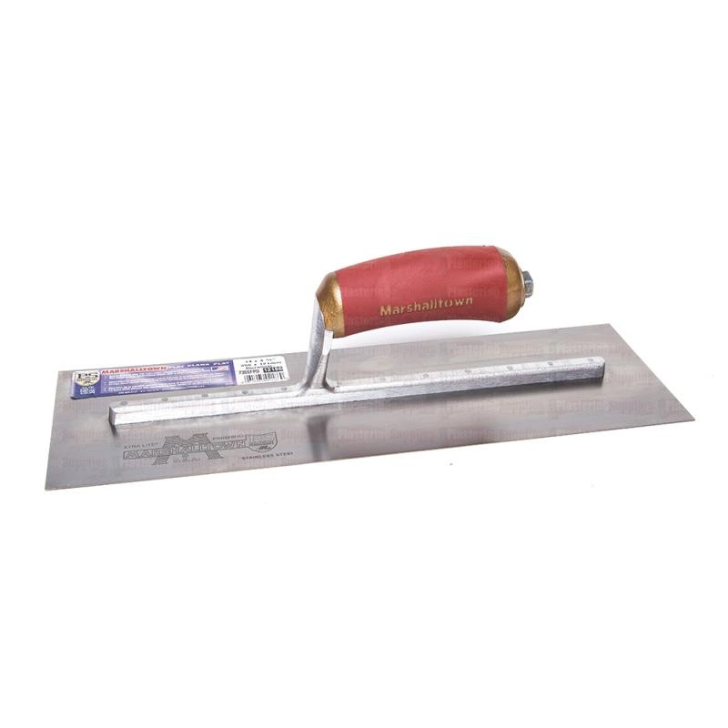 Marshalltown 356mm x 121mm PermaShape® "Flat" Stainless Steel w/ DuraSoft® Handle 12186