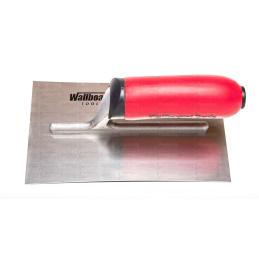 Wallboard 200mm Curved Trowel Stainless Steel WTC-200S