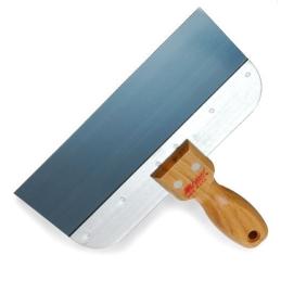 Wal-Board 200mm  Blue Steel Taping Knife Wooden Handle JK-08