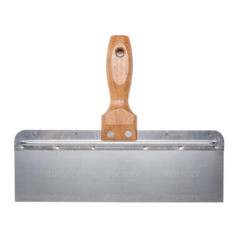 Wal-Board 300mm Wooden Handle Stainless Steel Taping Knife SK-12