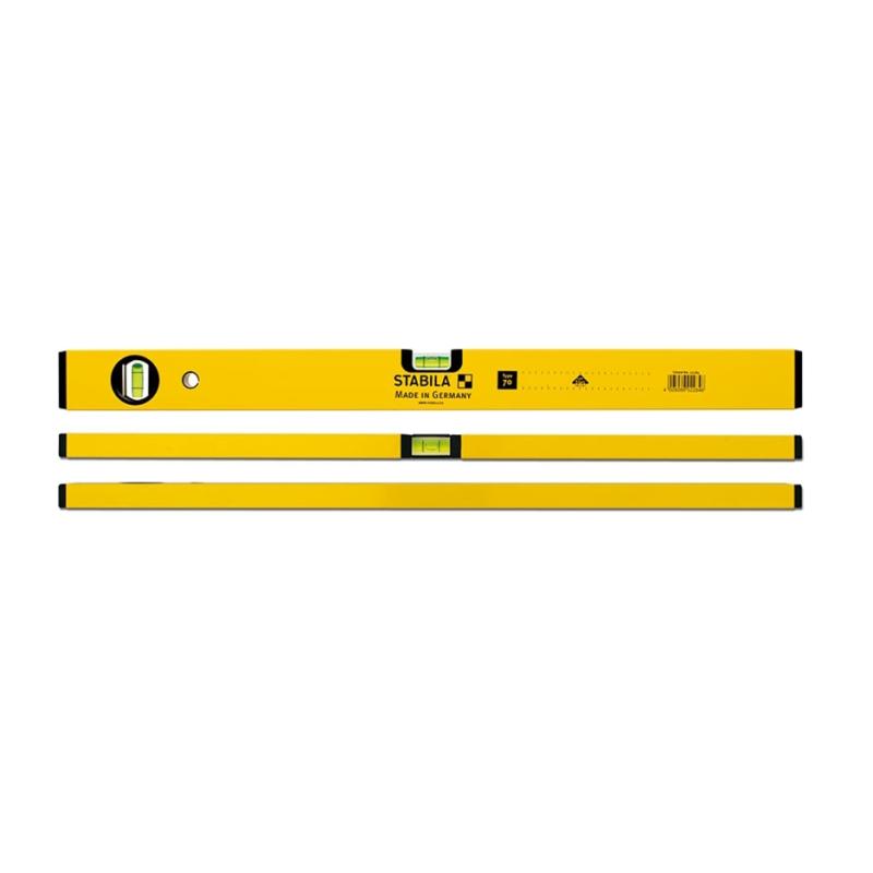 Livella A Bolla Stabila Nivel 70 – 120 Cm Di Lunghezza, Precisione E Robustezza Per Lavori Professionali E Fai Da Te