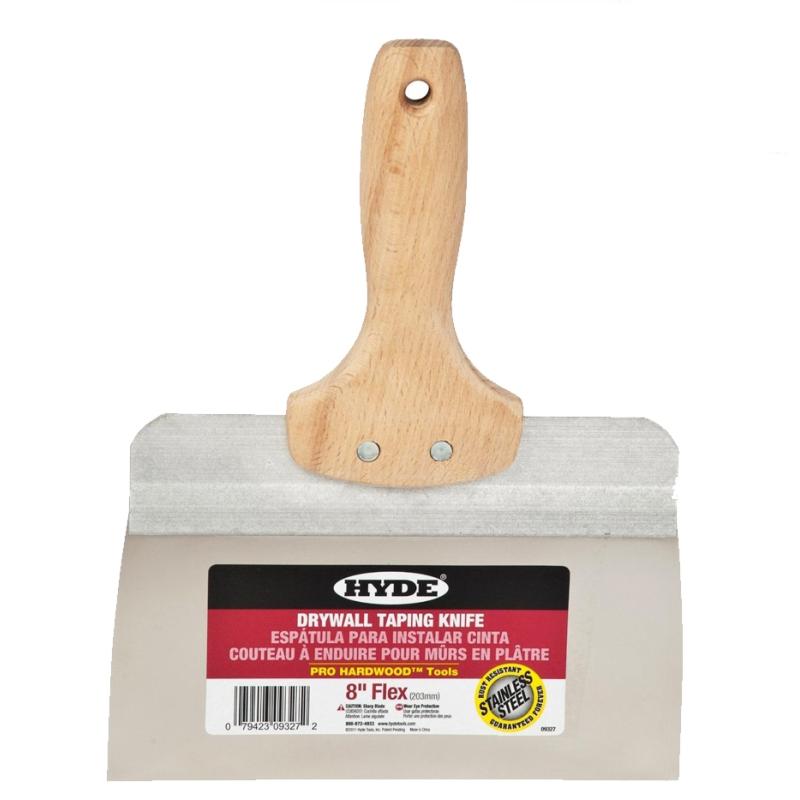 Hyde Hardwood Handles Stainless Steel Taping Knife Combo