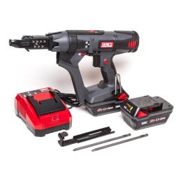 Senco DS215-18V Cordless DuraSpin Auto-Feed Screwgun + 2x Batteries + Charger 