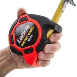 Lufkin 8m Control Series Measuring Tapes with Finger Touch Brake CS58SI4