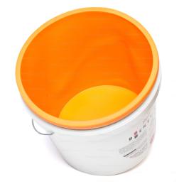 Bucket Glove Plastic Bucket And 3mm Flexible Removable Rubber Glove