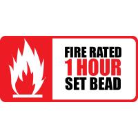 FIRE RATED 1 HOUR SET BEAD
