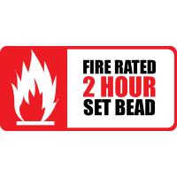 FIRE RATED 2 HOUR SET BEAD