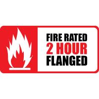 FIRE RATED 2 HOUR FLANGED